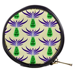 Thistles Purple Flora Flowering Mini Makeup Bag by Pakrebo