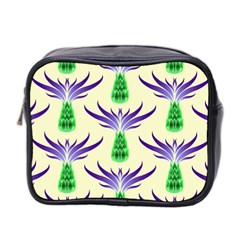 Thistles Purple Flora Flowering Mini Toiletries Bag (two Sides) by Pakrebo