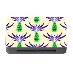 Thistles Purple Flora Flowering Memory Card Reader With Cf by Pakrebo