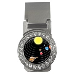 Solar System Planets Sun Space Money Clips (cz)  by Pakrebo