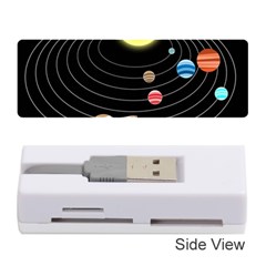 Solar System Planets Sun Space Memory Card Reader (stick) by Pakrebo