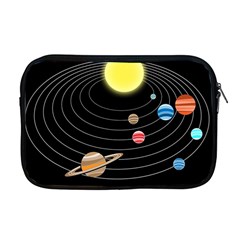 Solar System Planets Sun Space Apple Macbook Pro 17  Zipper Case by Pakrebo