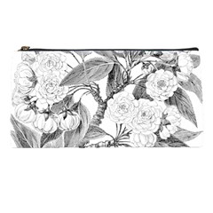 Vintage Cherry Blossom Flowers Pencil Cases by Pakrebo