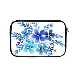 Watercolour Flowers Watercolor Apple Macbook Pro 13  Zipper Case by Pakrebo