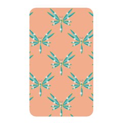 Turquoise Dragonfly Insect Paper Memory Card Reader (rectangular) by Pakrebo