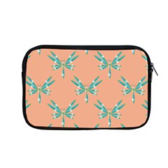 Turquoise Dragonfly Insect Paper Apple Macbook Pro 13  Zipper Case by Pakrebo