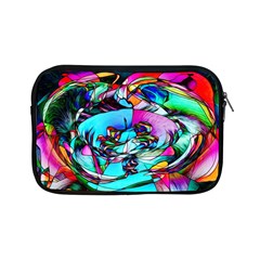 Abstract Flower Painting Apple Ipad Mini Zipper Cases by Pakrebo