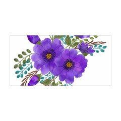 Watercolour Flowers Spring Floral Yoga Headband