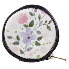 Spring Watercolour Flowers Mini Makeup Bag by Pakrebo