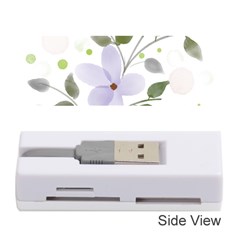 Spring Watercolour Flowers Memory Card Reader (stick) by Pakrebo