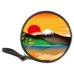 Mount Fuji Japan Lake Sun Sunset Classic 20-cd Wallets by Pakrebo