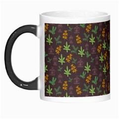 Tribal Leaves House Art Tribal Art Morph Mugs by Pakrebo