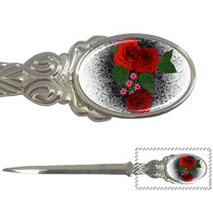 Watercolour Flowers Watercolor Roses Letter Opener by Pakrebo