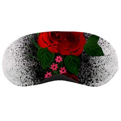 Watercolour Flowers Watercolor Roses Sleeping Mask by Pakrebo