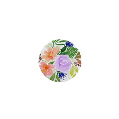 Watercolour Flowers Spring 1  Mini Magnets by Pakrebo