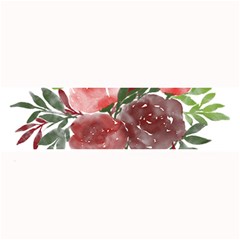 Watercolour Flowers Roses Watercolor Large Bar Mats by Pakrebo