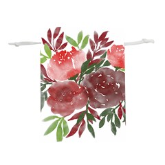 Watercolour Flowers Roses Watercolor Lightweight Drawstring Pouch (s)