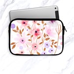 Flowers Watercolor Apple iPad Mini Zipper Cases Front