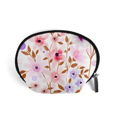 Flowers Watercolor Accessory Pouch (small) by Pakrebo