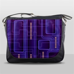 Background Non Seamless Pattern Messenger Bag by Pakrebo