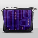 Background Non Seamless Pattern Messenger Bag Front