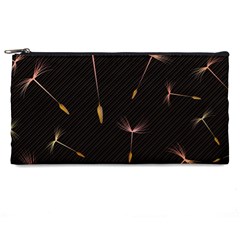 Black And Dandelion Digital Paper Pencil Cases