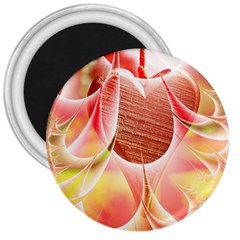 Background Floral Pattern Structure 3  Magnets by Pakrebo