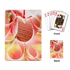 Background Floral Pattern Structure Playing Cards Single Design (rectangle) by Pakrebo