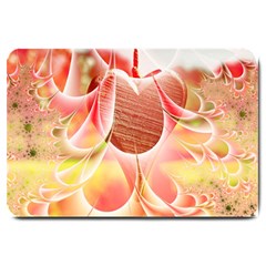 Background Floral Pattern Structure Large Doormat  by Pakrebo