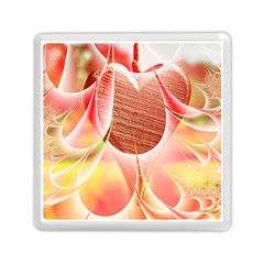 Background Floral Pattern Structure Memory Card Reader (square)