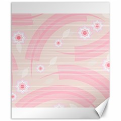 Background Non Seamless Pattern Pink Canvas 8  X 10  by Pakrebo