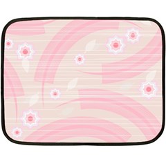 Background Non Seamless Pattern Pink Fleece Blanket (mini) by Pakrebo