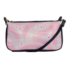 Background Non Seamless Pattern Pink Shoulder Clutch Bag by Pakrebo