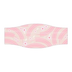 Background Non Seamless Pattern Pink Stretchable Headband by Pakrebo