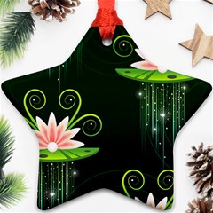 Background Non Seamless Pattern Star Ornament (two Sides) by Pakrebo