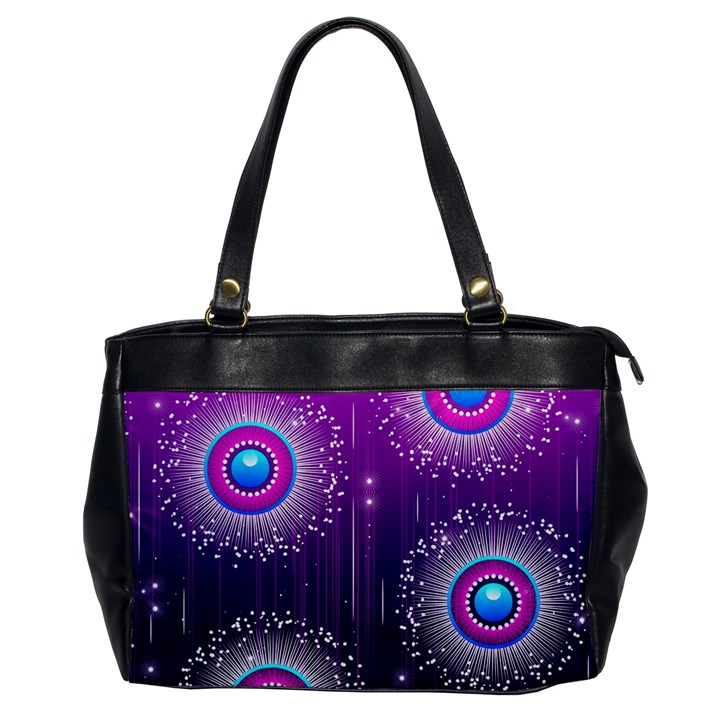 Non Seamless Pattern Background Oversize Office Handbag