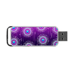 Non Seamless Pattern Background Portable Usb Flash (one Side) by Pakrebo