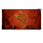 Elegant Decorative Bird Pencil Cases Back