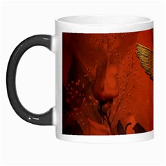 Elegant Decorative Bird Morph Mugs by FantasyWorld7