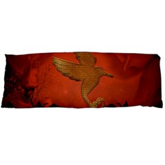 Elegant Decorative Bird Body Pillow Case (dakimakura) by FantasyWorld7