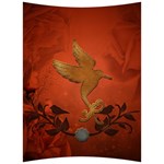 Elegant Decorative Bird Back Support Cushion