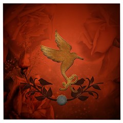 Elegant Decorative Bird Wooden Puzzle Square