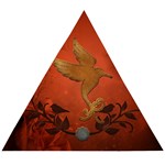 Elegant Decorative Bird Wooden Puzzle Triangle