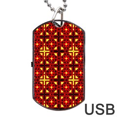 H 1 Dog Tag Usb Flash (two Sides) by ArtworkByPatrick