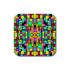 H 6 Rubber Coaster (square)  by ArtworkByPatrick