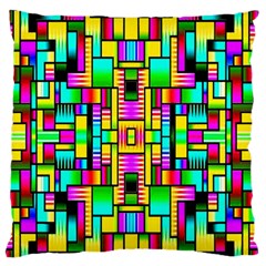 H 6 Large Flano Cushion Case (two Sides) by ArtworkByPatrick