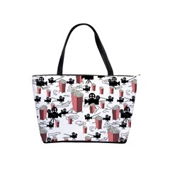 Movies And Popcorn Classic Shoulder Handbag by bloomingvinedesign