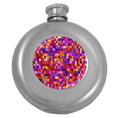 H 8 Round Hip Flask (5 Oz) by ArtworkByPatrick