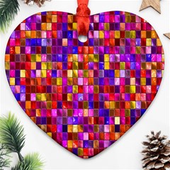 H 8 Heart Ornament (two Sides) by ArtworkByPatrick