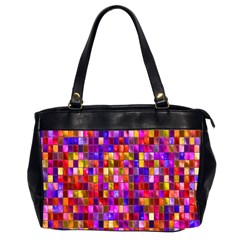 H 8 Oversize Office Handbag (2 Sides) by ArtworkByPatrick